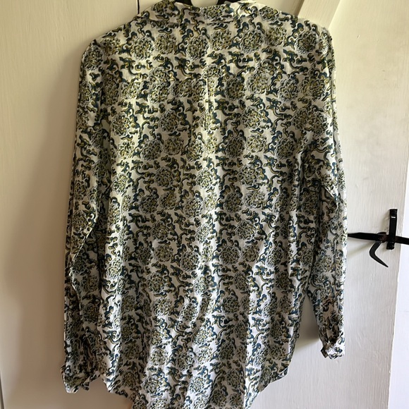 ROLLER RABBIT GUY SHIRT COTTON BLOCK PRINT XS - Picture 4 of 4